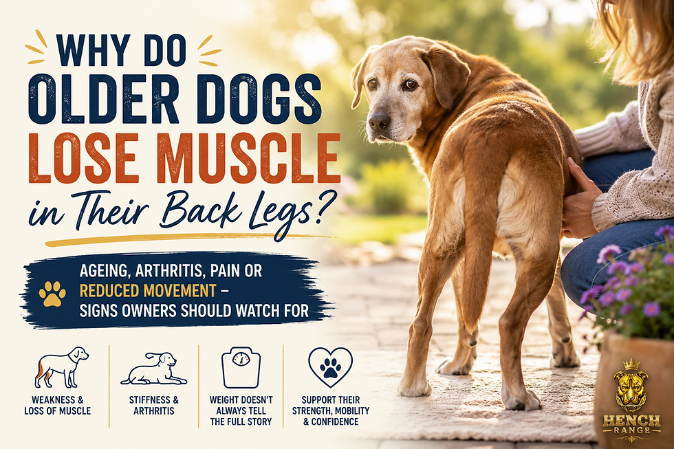Why Do Older Dogs Lose Muscle in Their Back Legs?