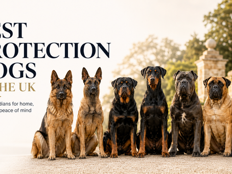 The Ultimate Guide to the Best Protection Dogs in the UK
Loyal Guardians That Will Have Your Back — and Your Family’s