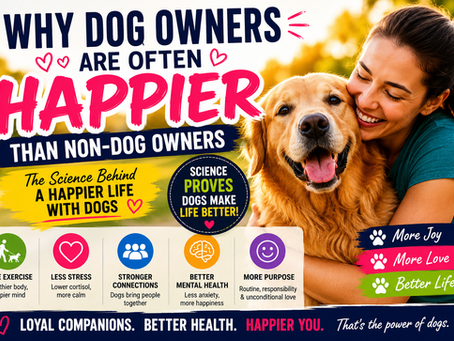 Why Dog Owners Are Often Happier Than Non-Dog Owners
What Science Says About Life With Dogs