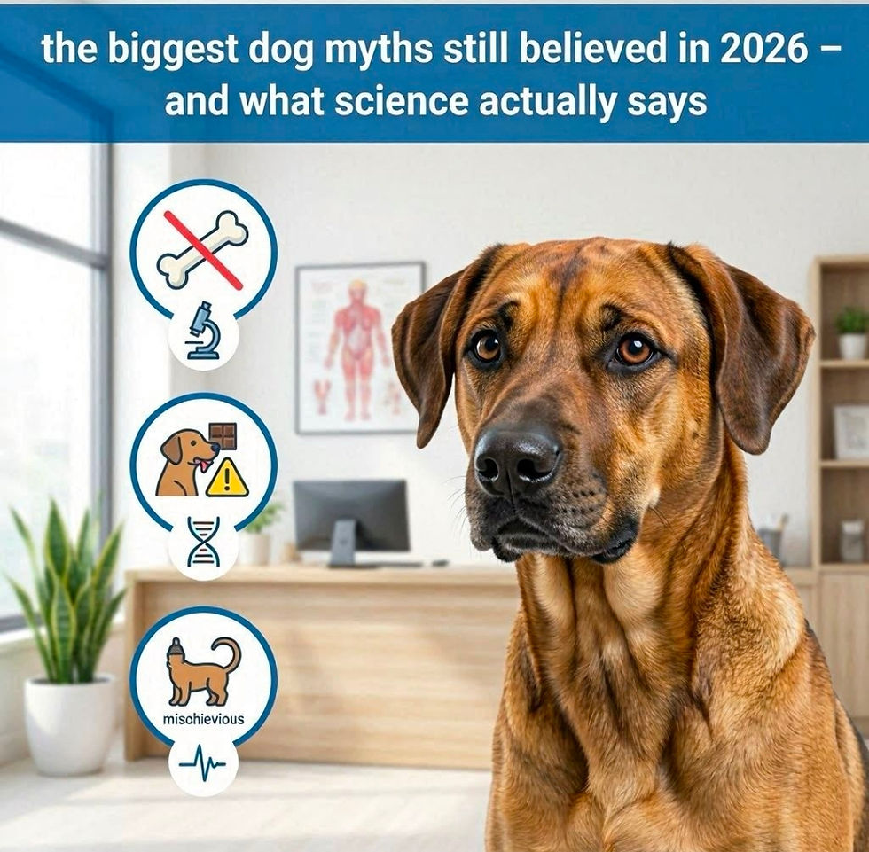The Biggest Dog Myths Still Believed in 2026 – And What Science Actually Says