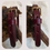Thumbnail: Staffy Show Collar Set Oxblood Mahogany. Limited Edition 