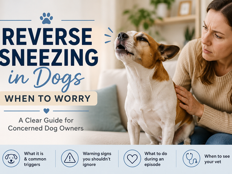 Reverse Sneezing in Dogs: When Should You Worry?
A Clear and Reassuring Guide for Concerned Dog Owners
