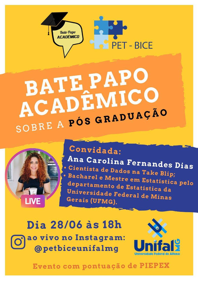 Participe do Bate-Papo Acadêmico do mês de Junho!