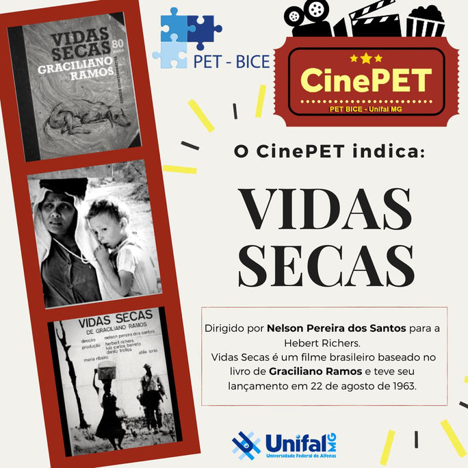 O CinePET indica: Vidas Secas