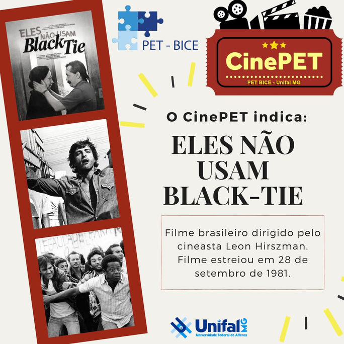 CinePET indica: "Eles não usam BLACK-TIE"