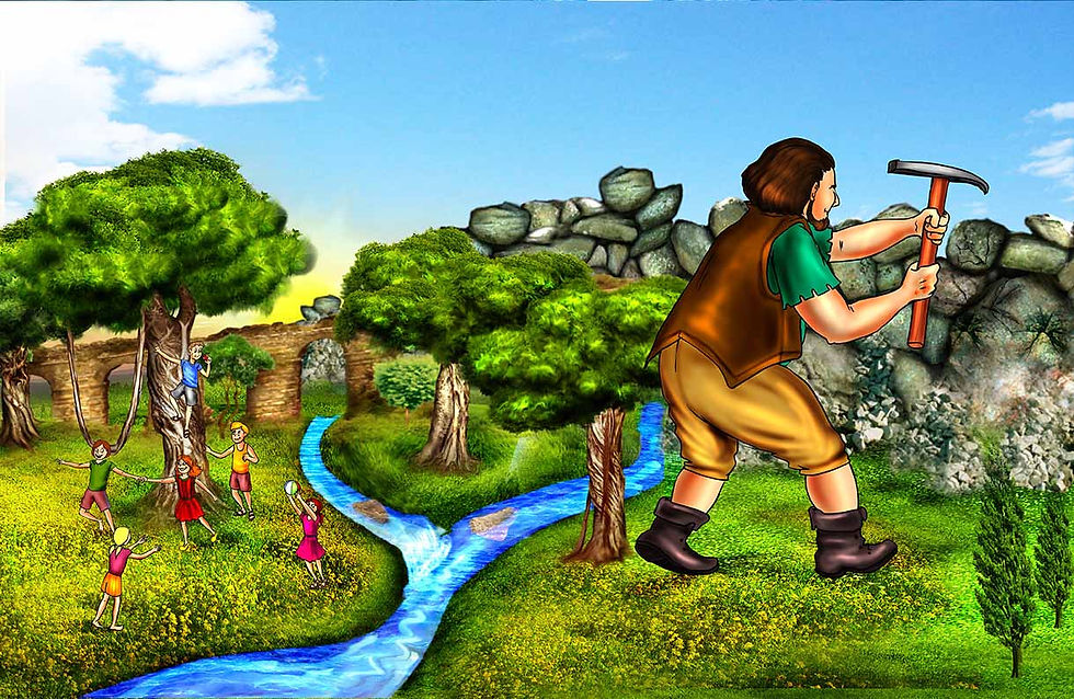 the giant and his garden
