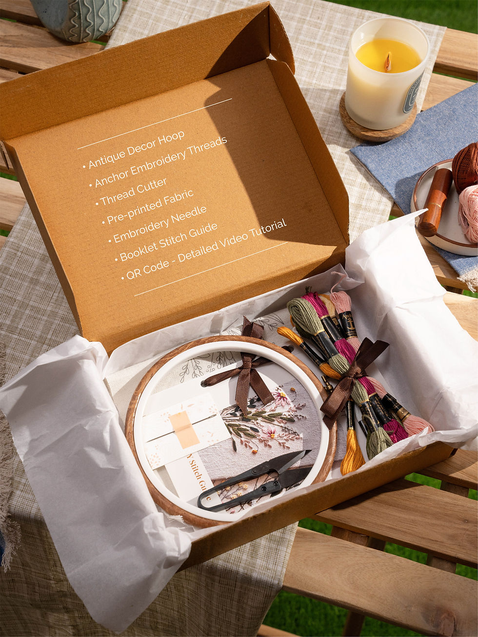 Thumbnail: Lily DIY Embroidery Kit