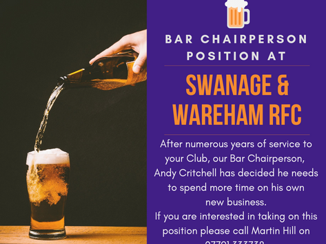 Bar Chairperson required