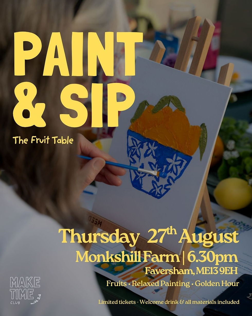 Paint & Sip: The Fruit Table ππ