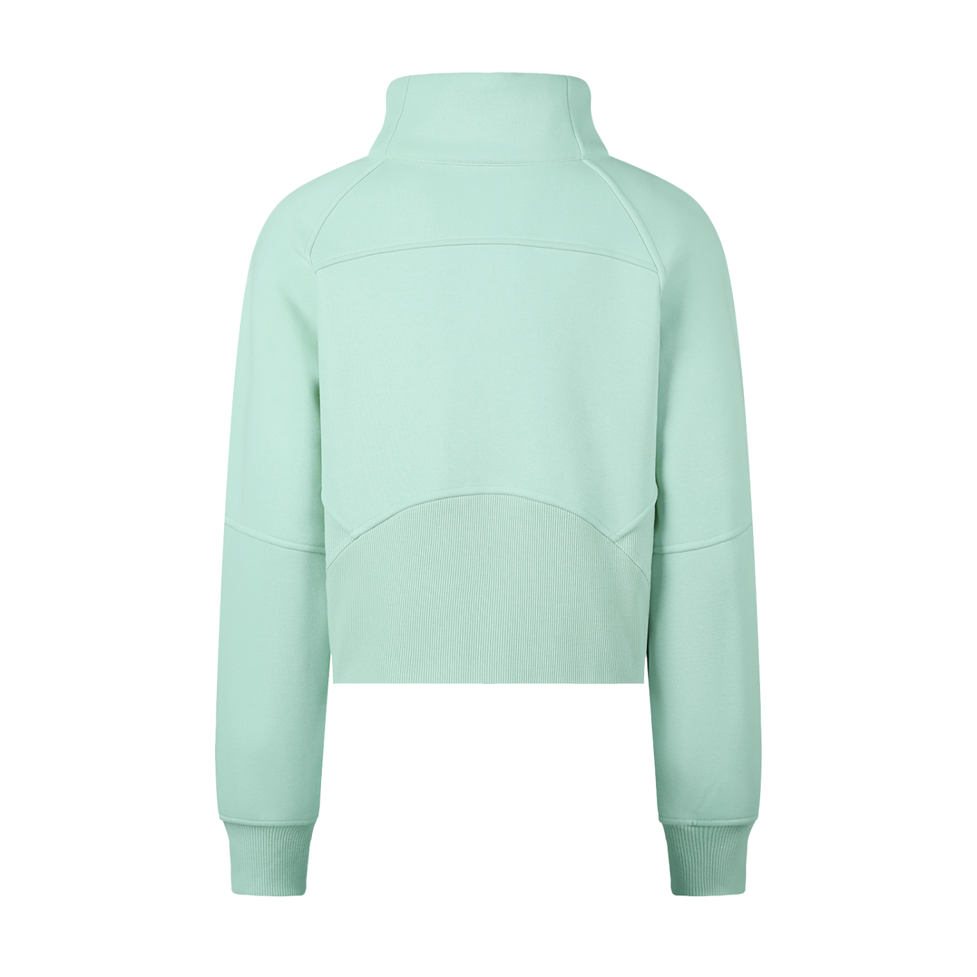 Women's Cropped Half-Zip Sweat