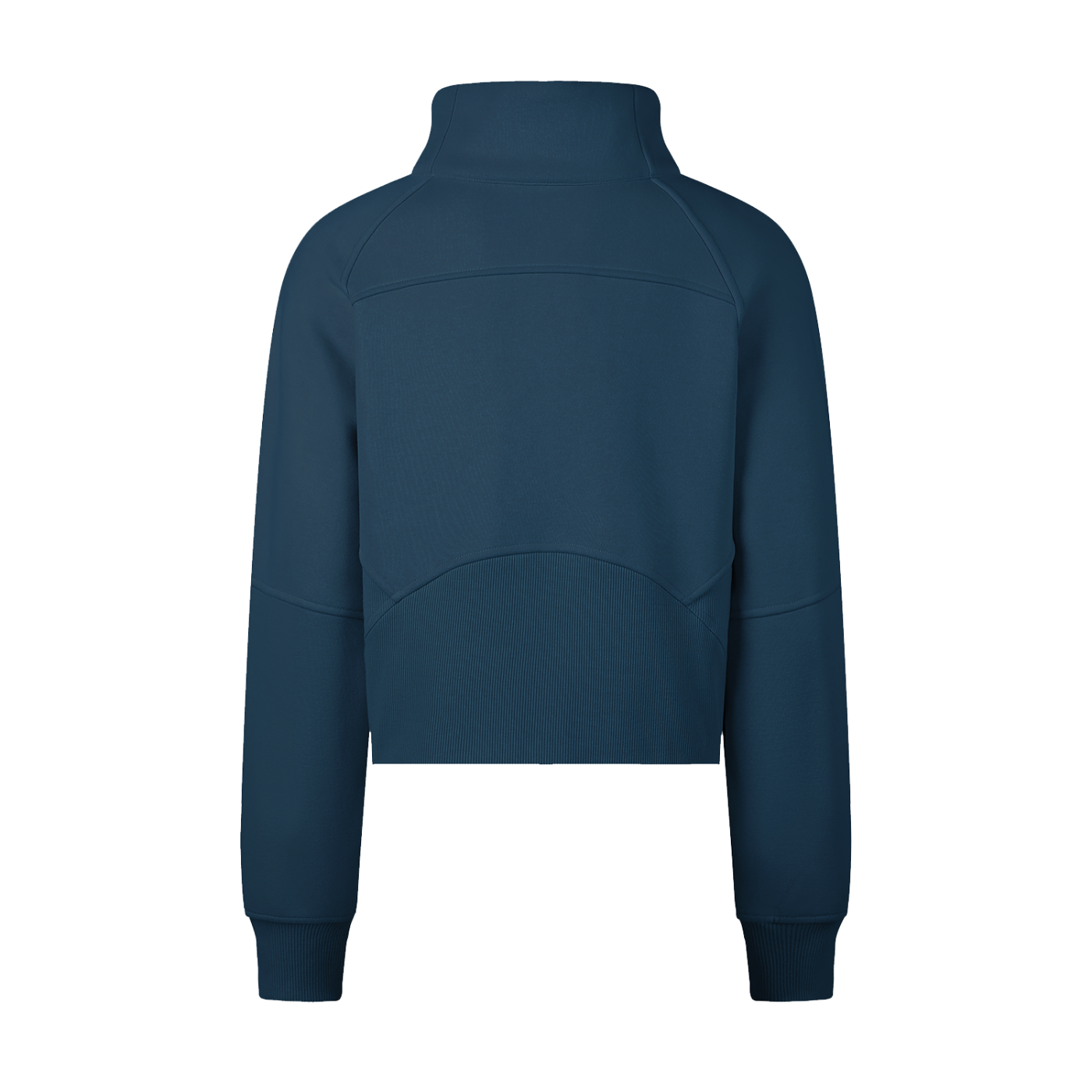 Women's Cropped Half-Zip Sweat