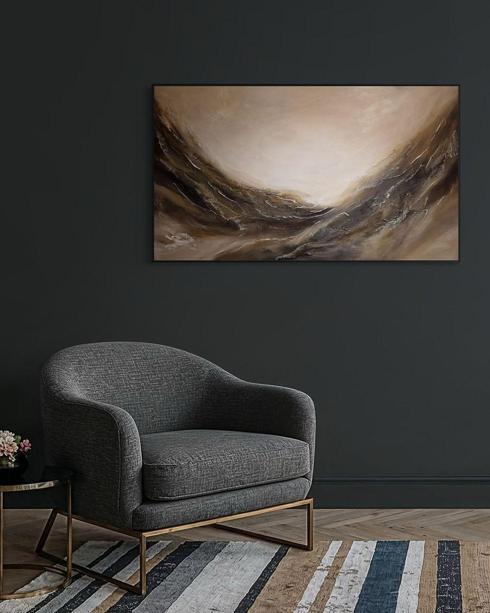 Thumbnail: Painting for modern home by artist Jelena Kundich