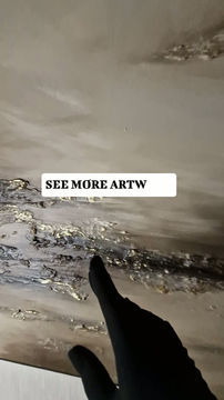 Thumbnail: Painting "Evening Glow" 140 x 80 cm