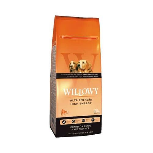 WILLOWY High Energy 20 kg barība pieaugušiem suņiem