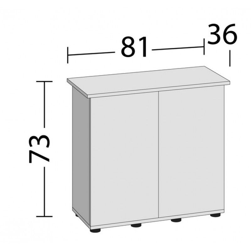 Sīktēls: JUWEL Cabinet Rio 125 / Primo 110 Grey skapis akvārijam