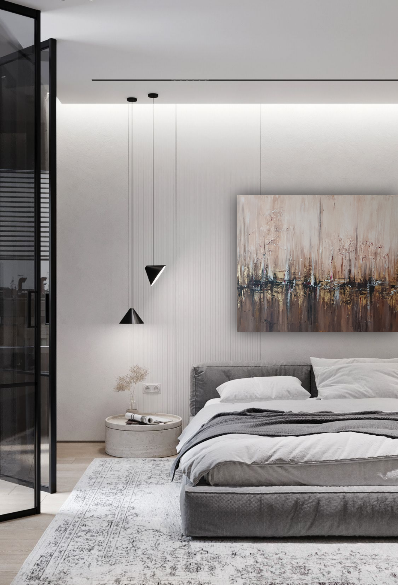 Interjera glezna "Sweet Home" 120 cm x 80 cm