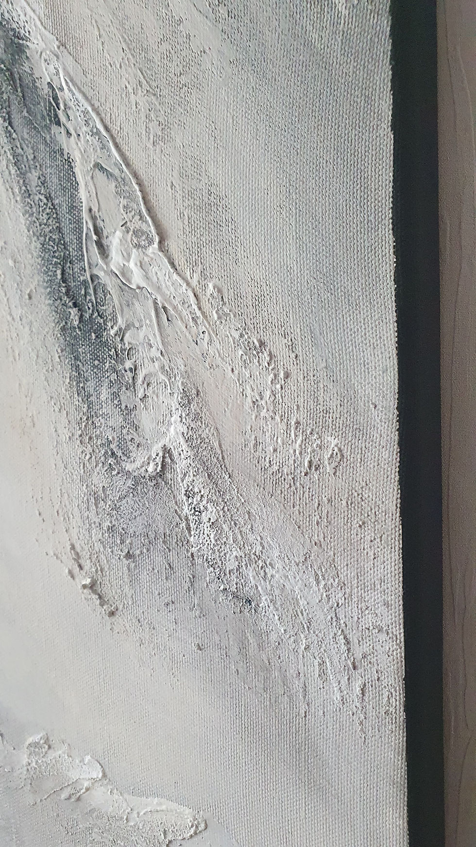 Thumbnail: "Where silence meet the sky" 80 cm x 80 cm Glezna mūsdienīgam interjeram