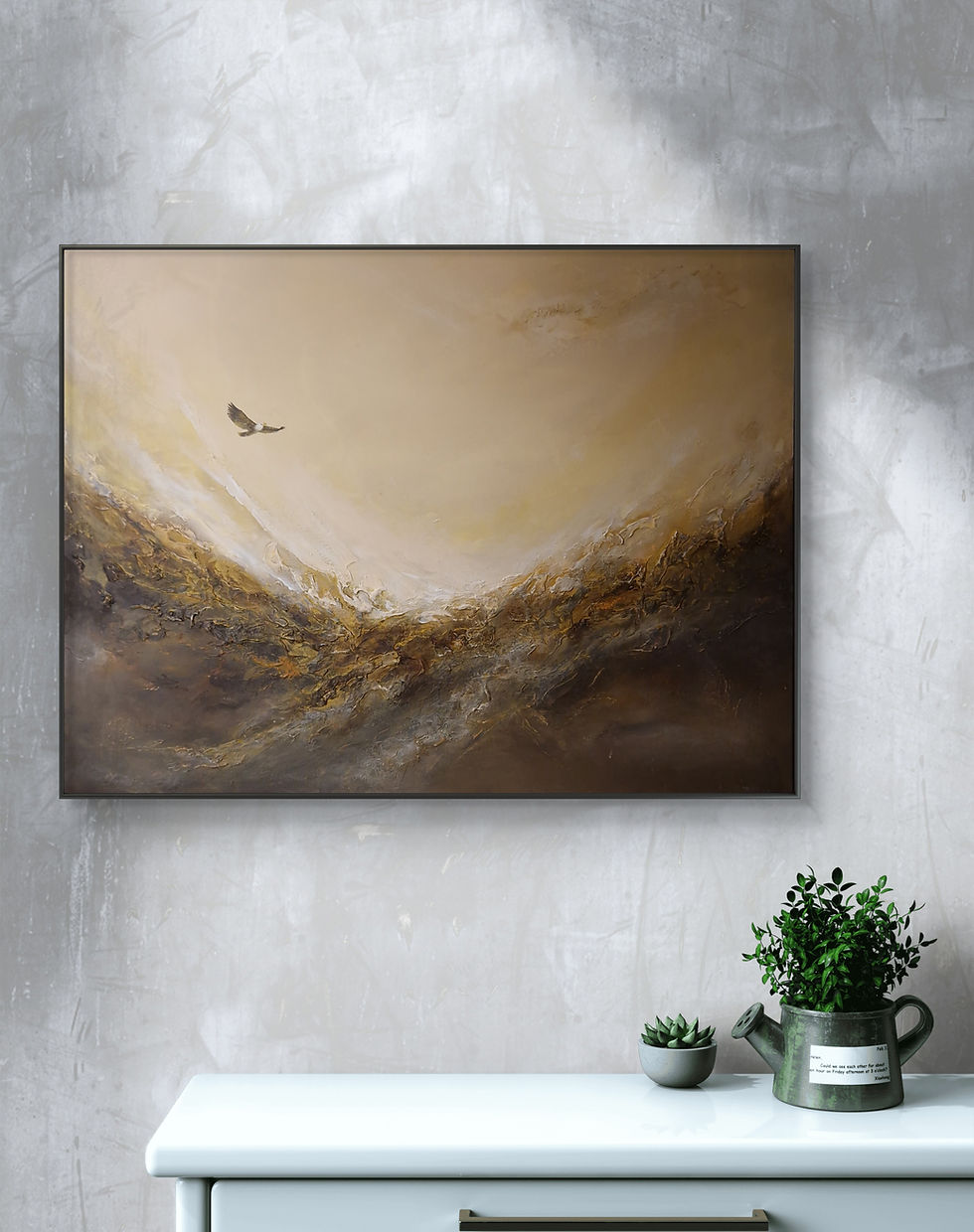 Thumbnail: Painting "Horizon III" 70 x 90 cm