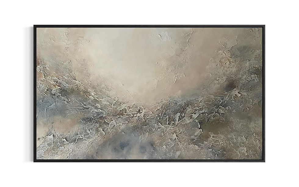 Миниатюра: Design painting "Tranquillity" 120 x 70 cm for modern home by Jelena Kundich