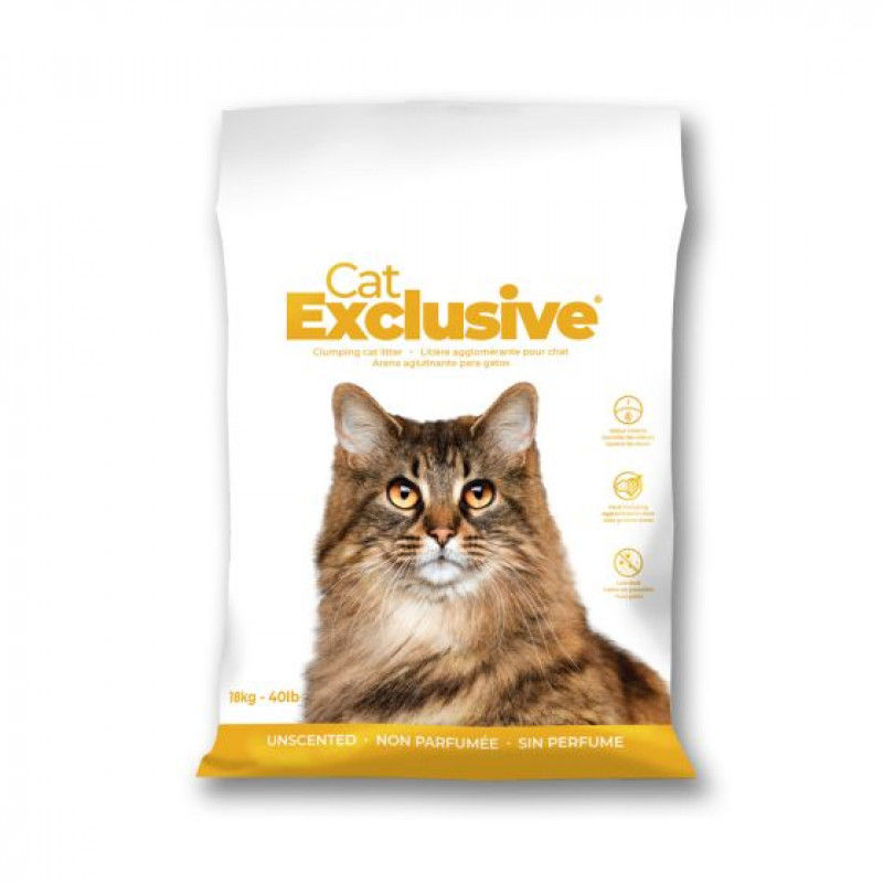 SAHARA Exclusive 18  kg smiltis kaķu tualetei bez smaržas