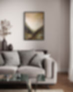 painting Silent Valley for modern interior by Jelena kUndich