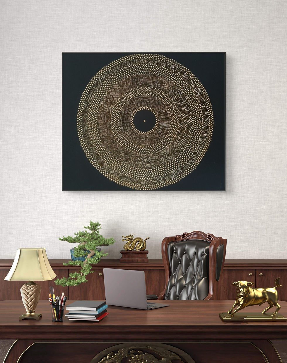 Thumbnail: Painting "Harmony Soul" 120 cm x 100 cm