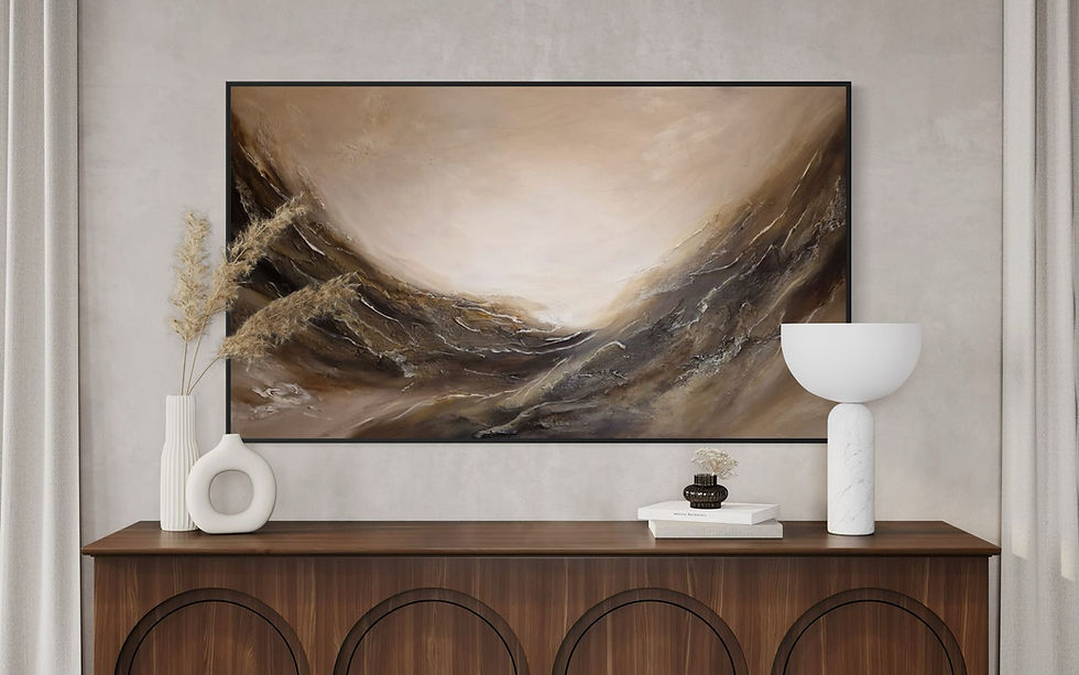 Thumbnail: Painting for modern home by artist Jelena Kundich