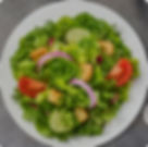 side of garden salad