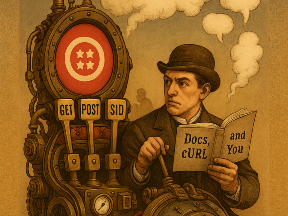 Pushing different levers of Curl with Get, Post, and secure identifiers.