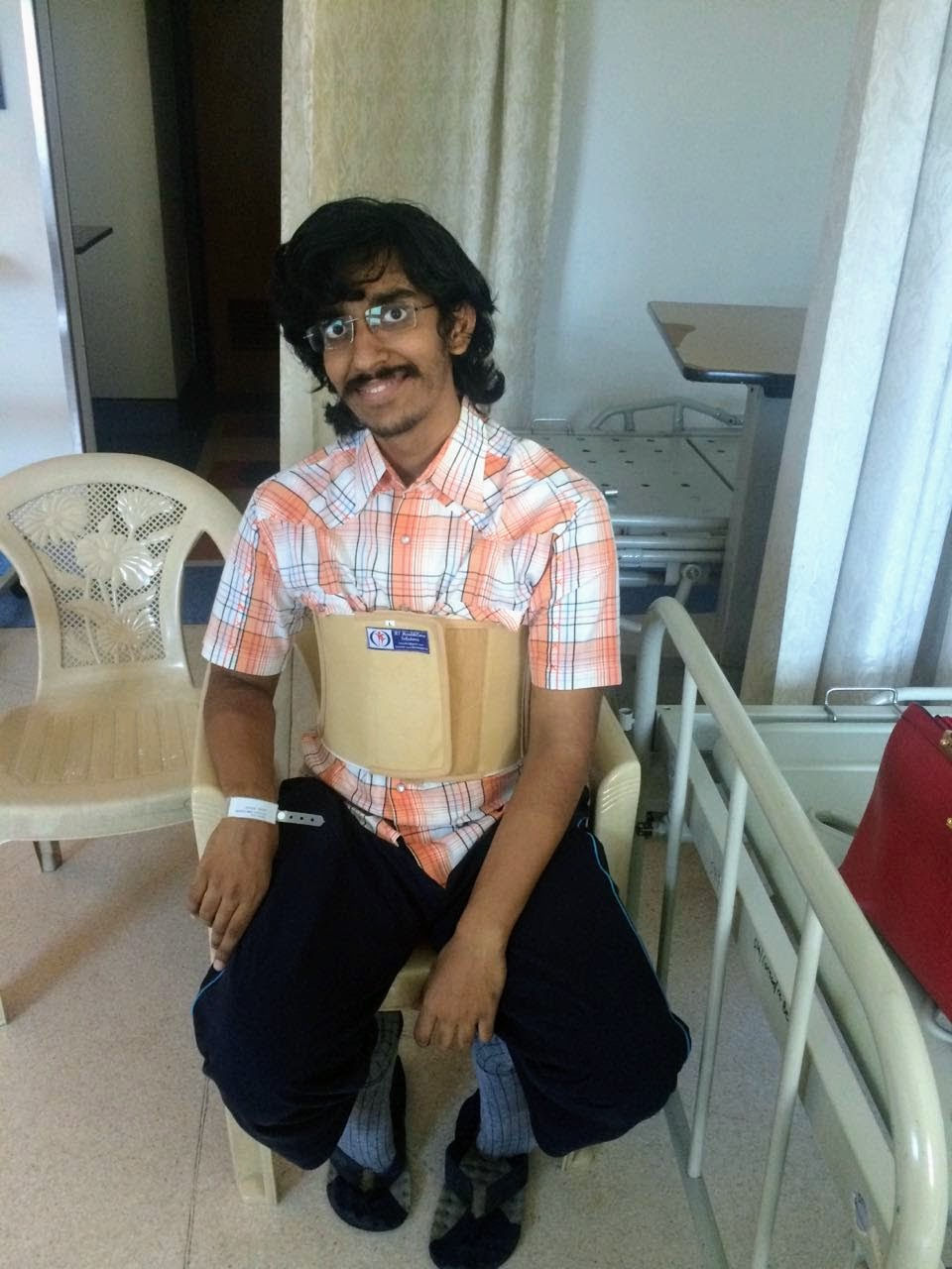 almost ready to be discharged, but some recovery still needed.