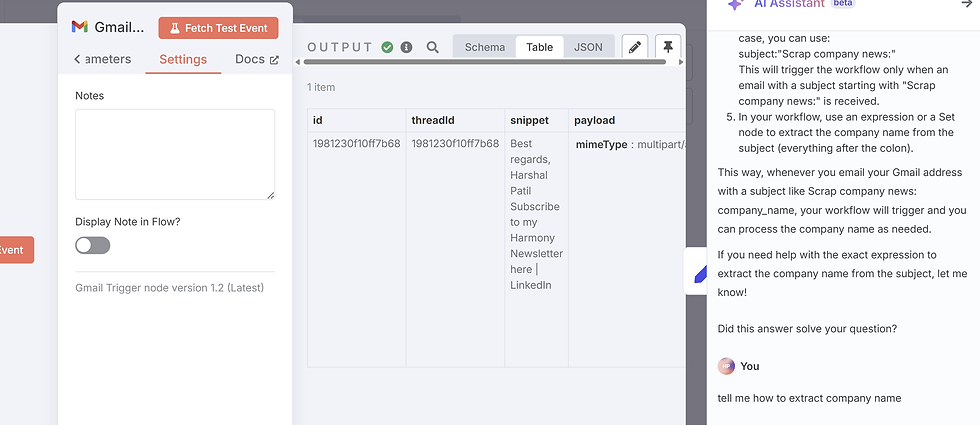 i followed the AI instructions and it worked fine.