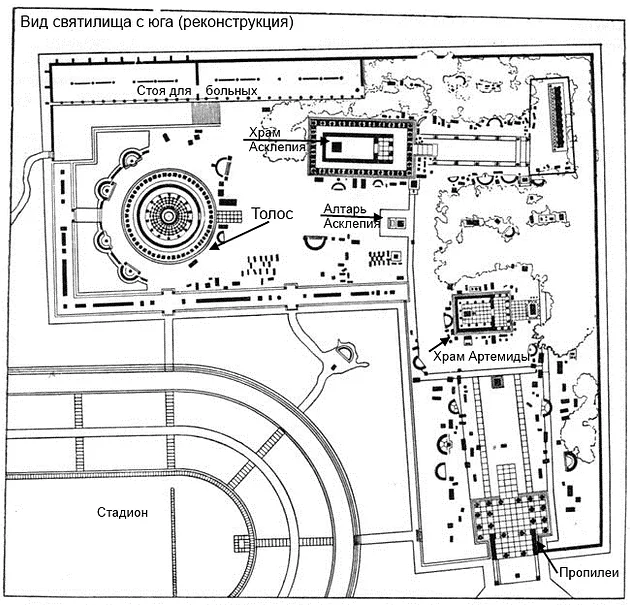 labirint v asklepione na epidavre