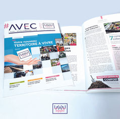 Magazines "AVEC" de Laval Agglomération (53)