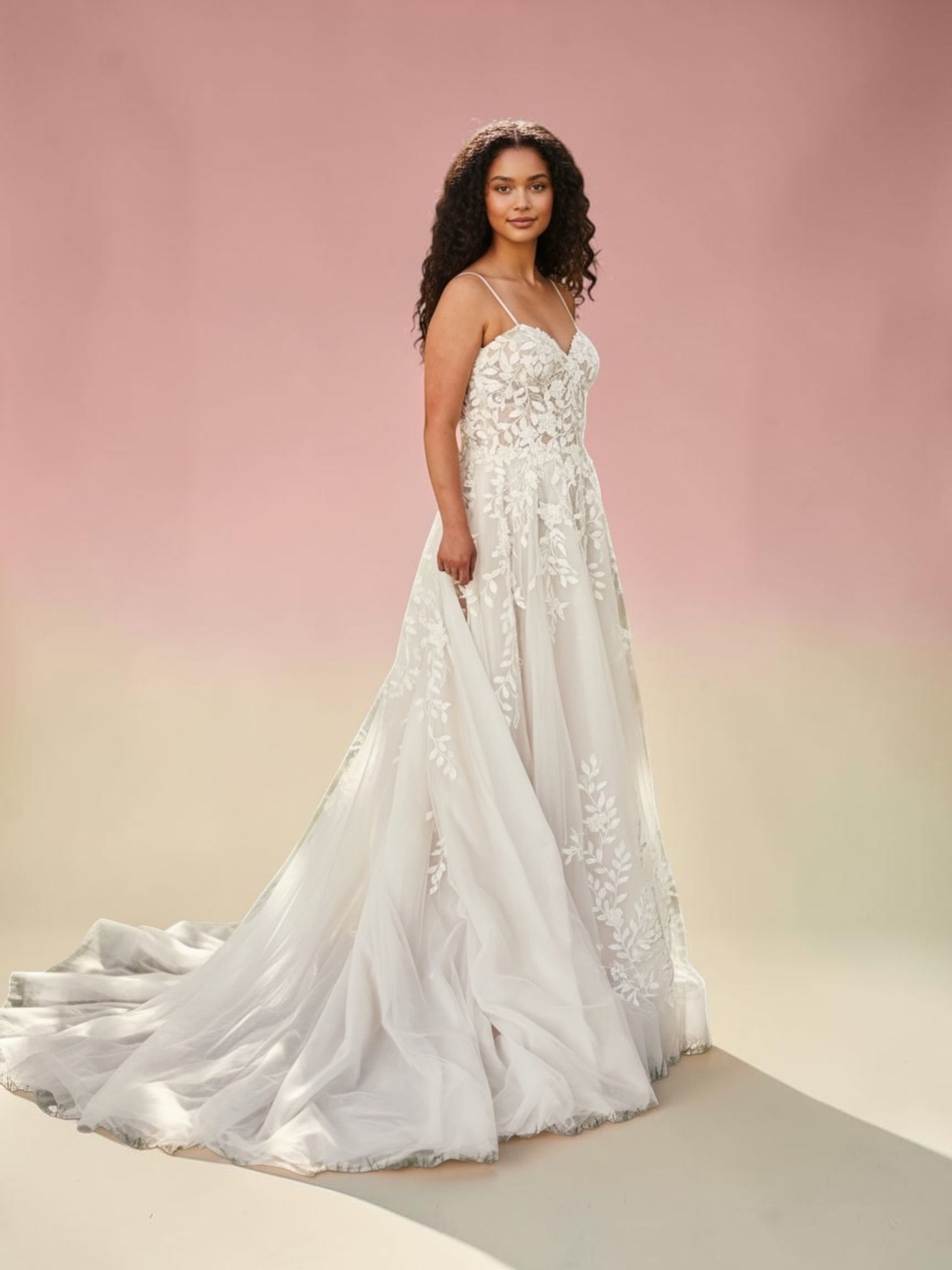 Tiffany Bridal "Lourdes" in Ivory size 8