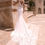 Thumbnail: Bianco Evento Nireus Mermaid fitted wedding gown Size 12
