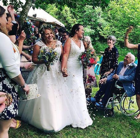 2 lovely ladies who got married recently