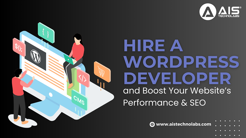 Hire a WordPress Developer and Boost Your Website’s Performance & SEO 