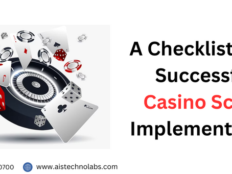 A Checklist for a Successful Casino Script Implementation