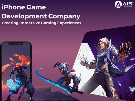 iPhone Game Development Company: Creating Immersive Gaming Experiences