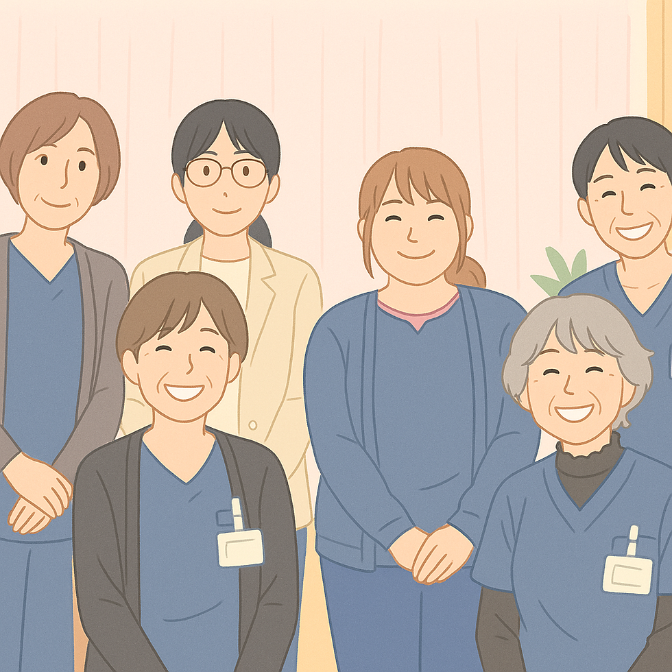 メンバーが一人増えて6名。ワンチームです!