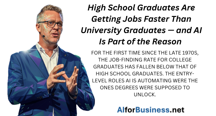 High School Graduates Are Getting Jobs Faster Than University Graduates — and AI Is Part of the Reason
