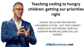 Teaching coding to hungry children: getting our priorities right