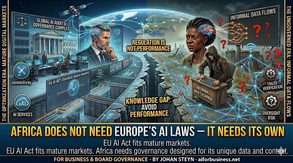 Africa Does Not Need Europe's AI Laws — It Needs Its Own
