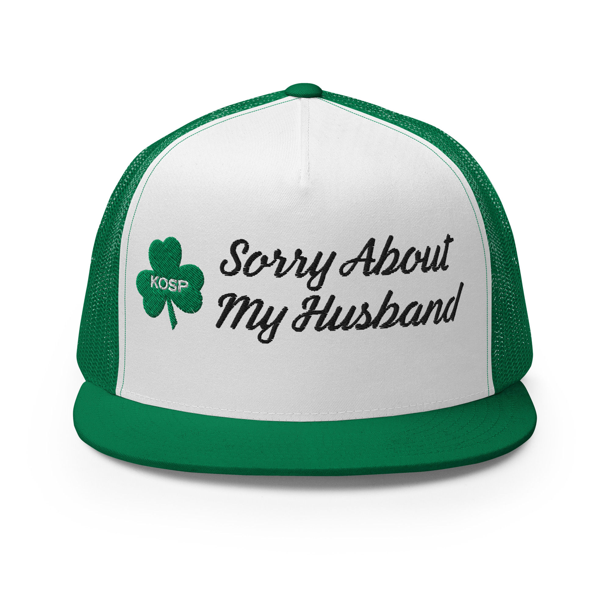KOSP Sorry About My Husband Trucker Cap