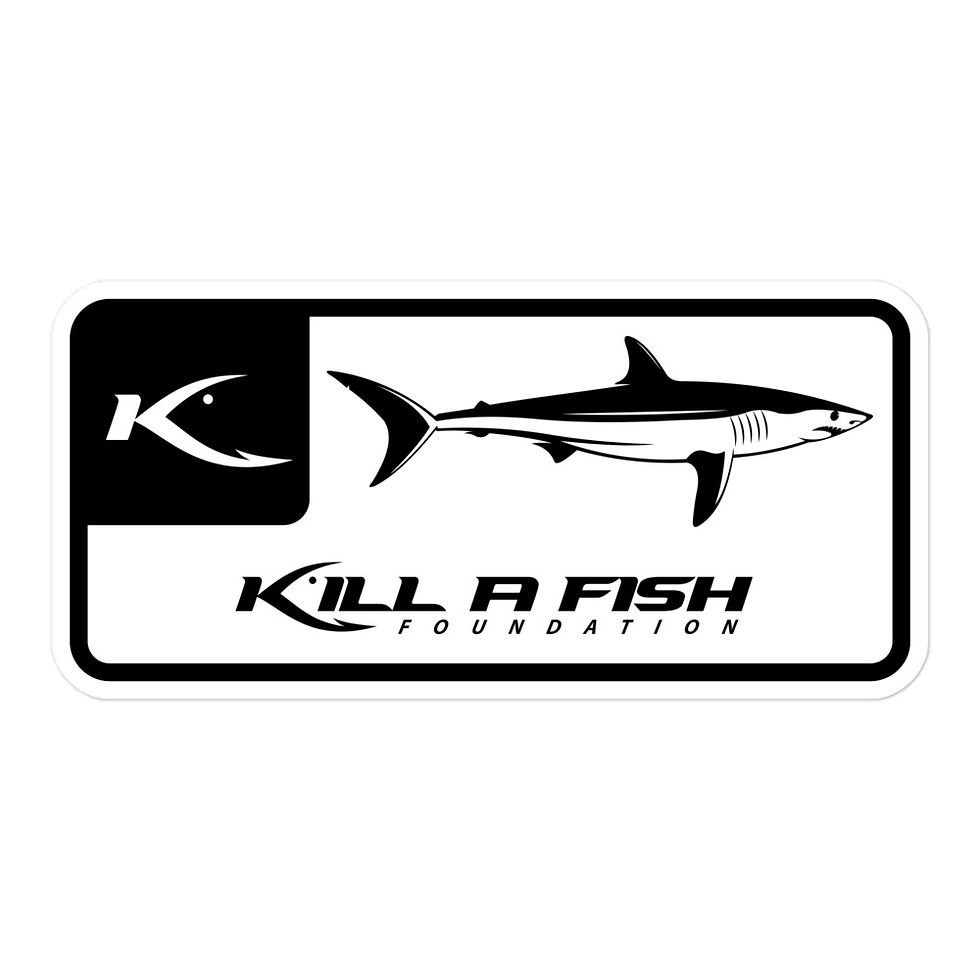Thumbnail: Killa-Fish Mako Shark Bubble-free stickers