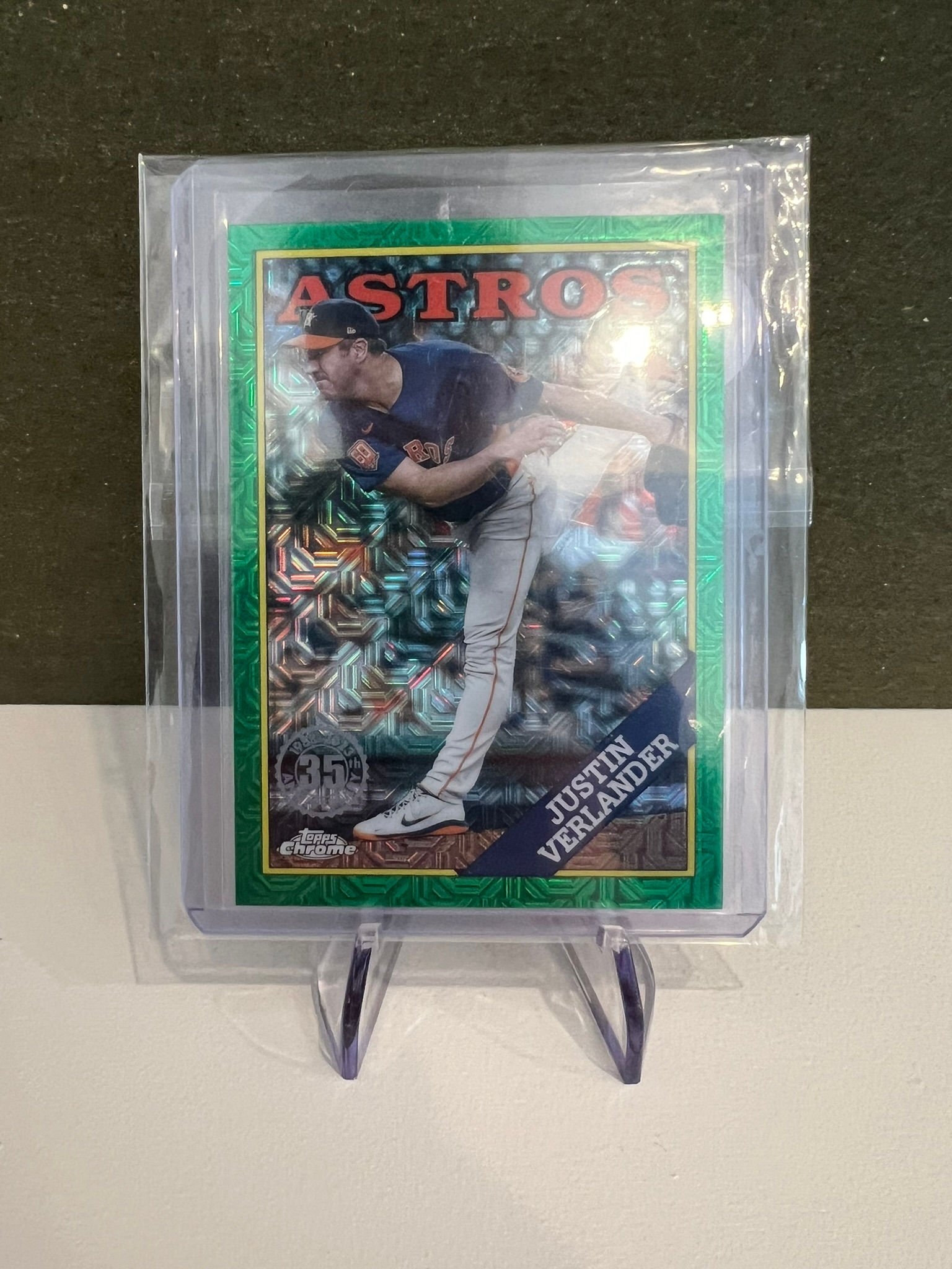 ⚾ Exclusive Justin Verlander Topps Chrome Baseball Card ⚾