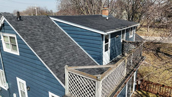 New roof repair by Alpha Roofing in Fond du Lac, Wisconsin