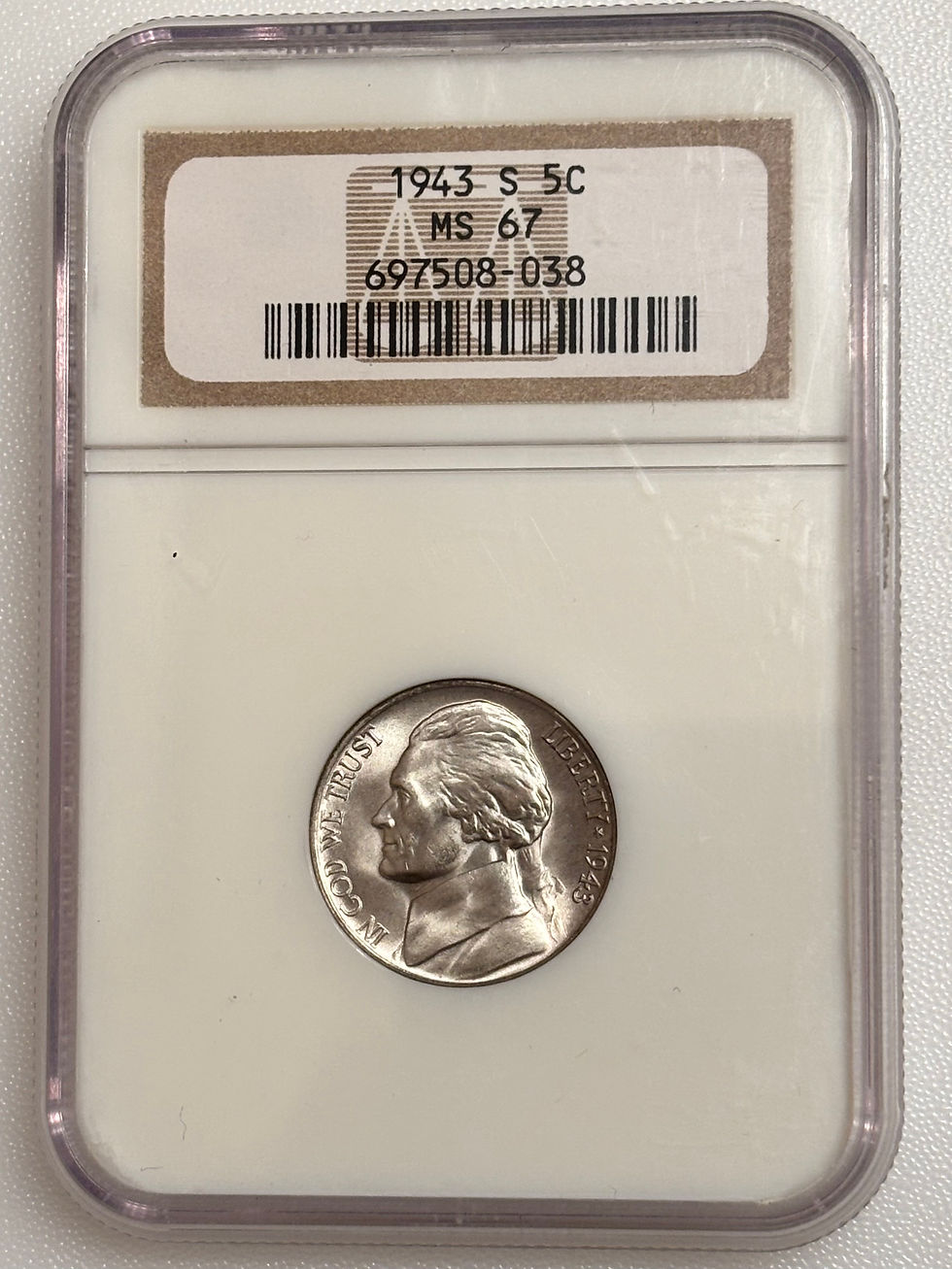 Thumbnail: 1943-S Jefferson Nickel