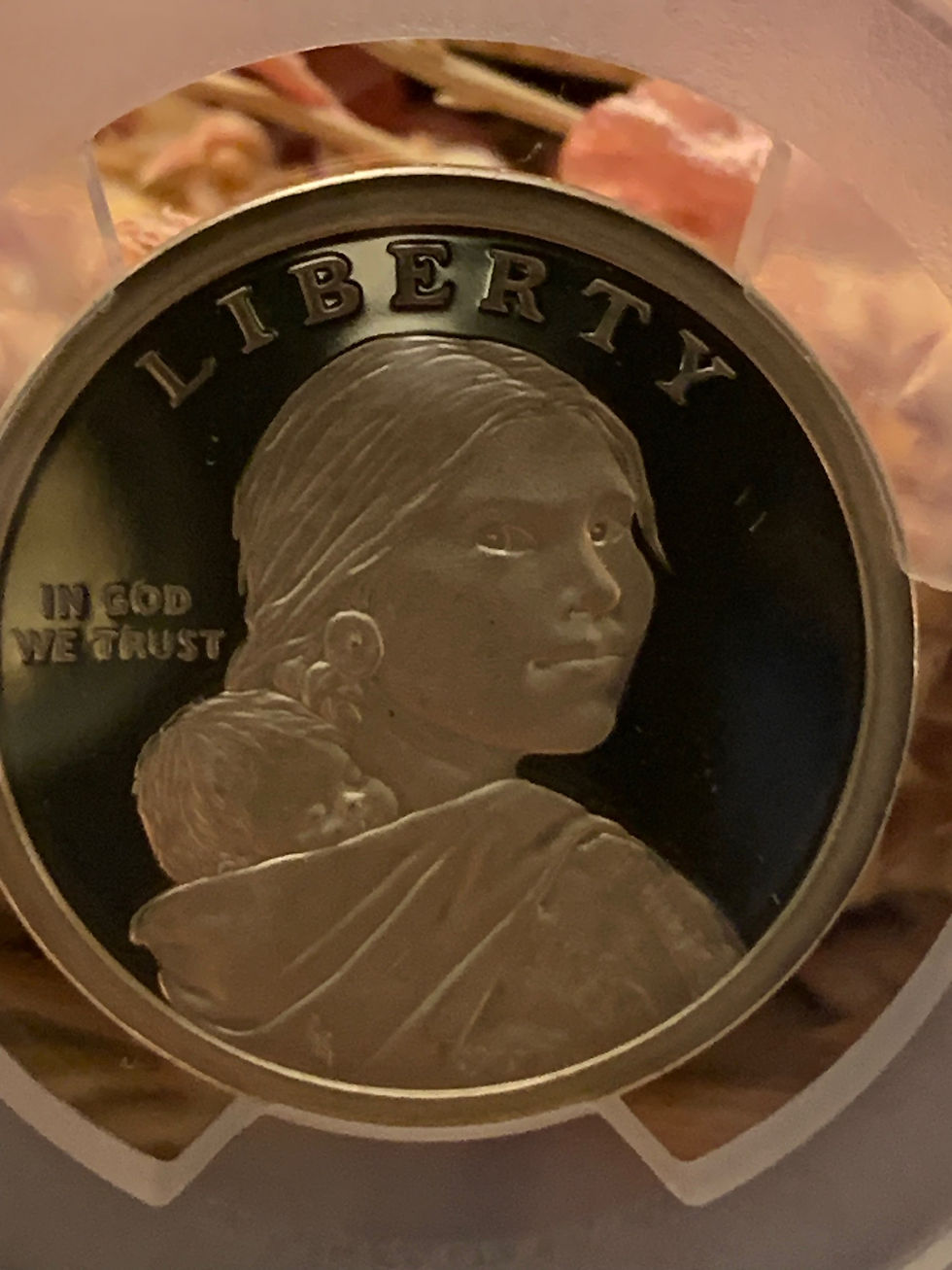 Thumbnail: 2021-S Sacagawea $1 Golden Coin PR69DCAM