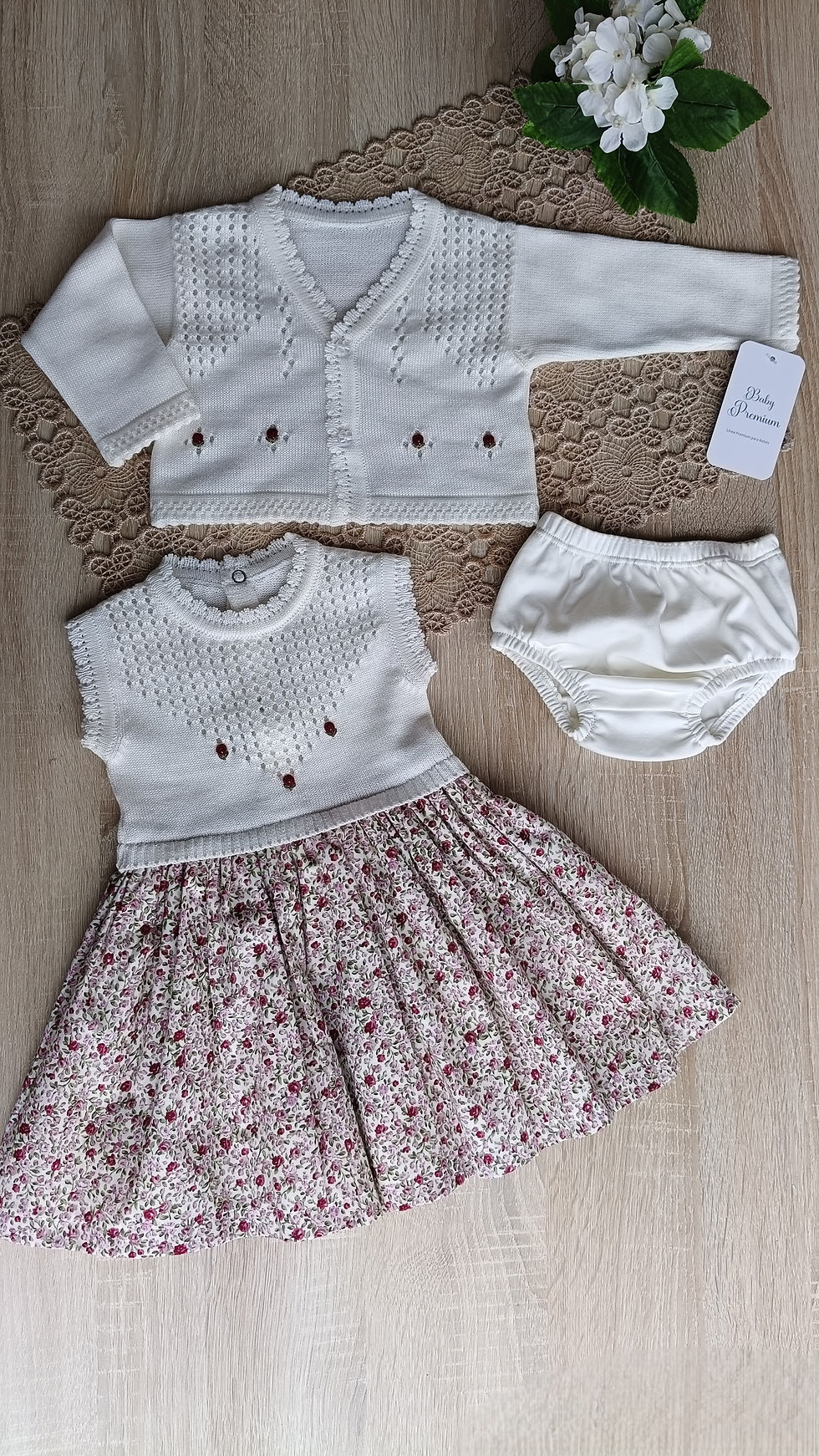 Miniatura: Vestido Isabel Perla 